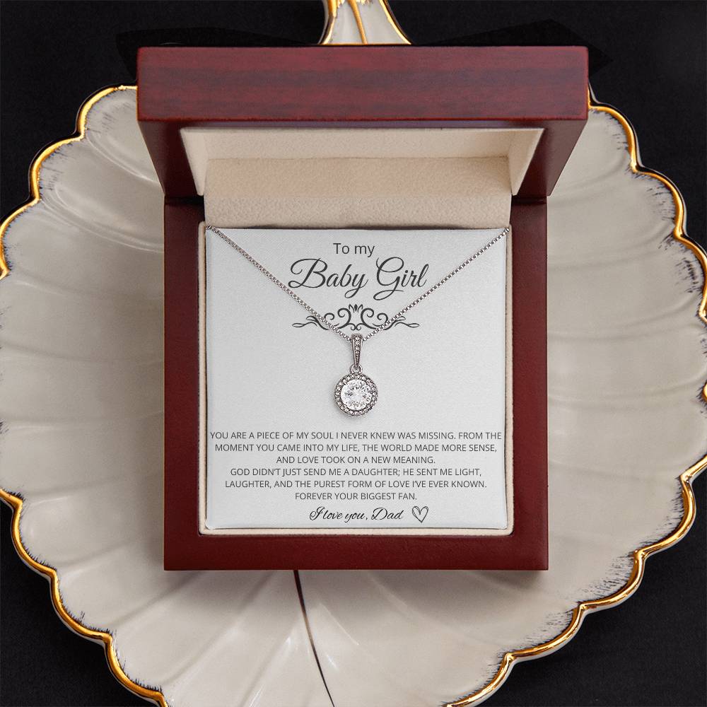 To My Baby Girl - Eternal Hope Necklace
