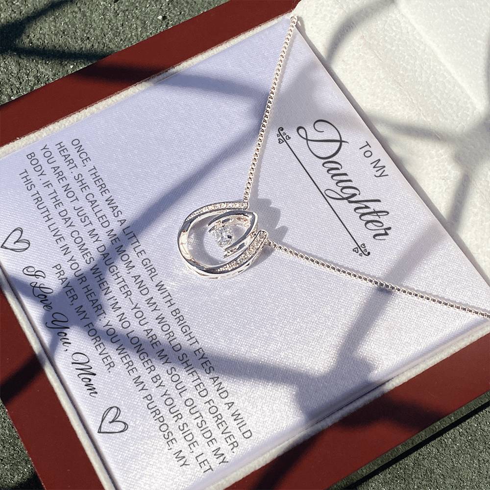To My Daughter - Lucky In Love Necklace