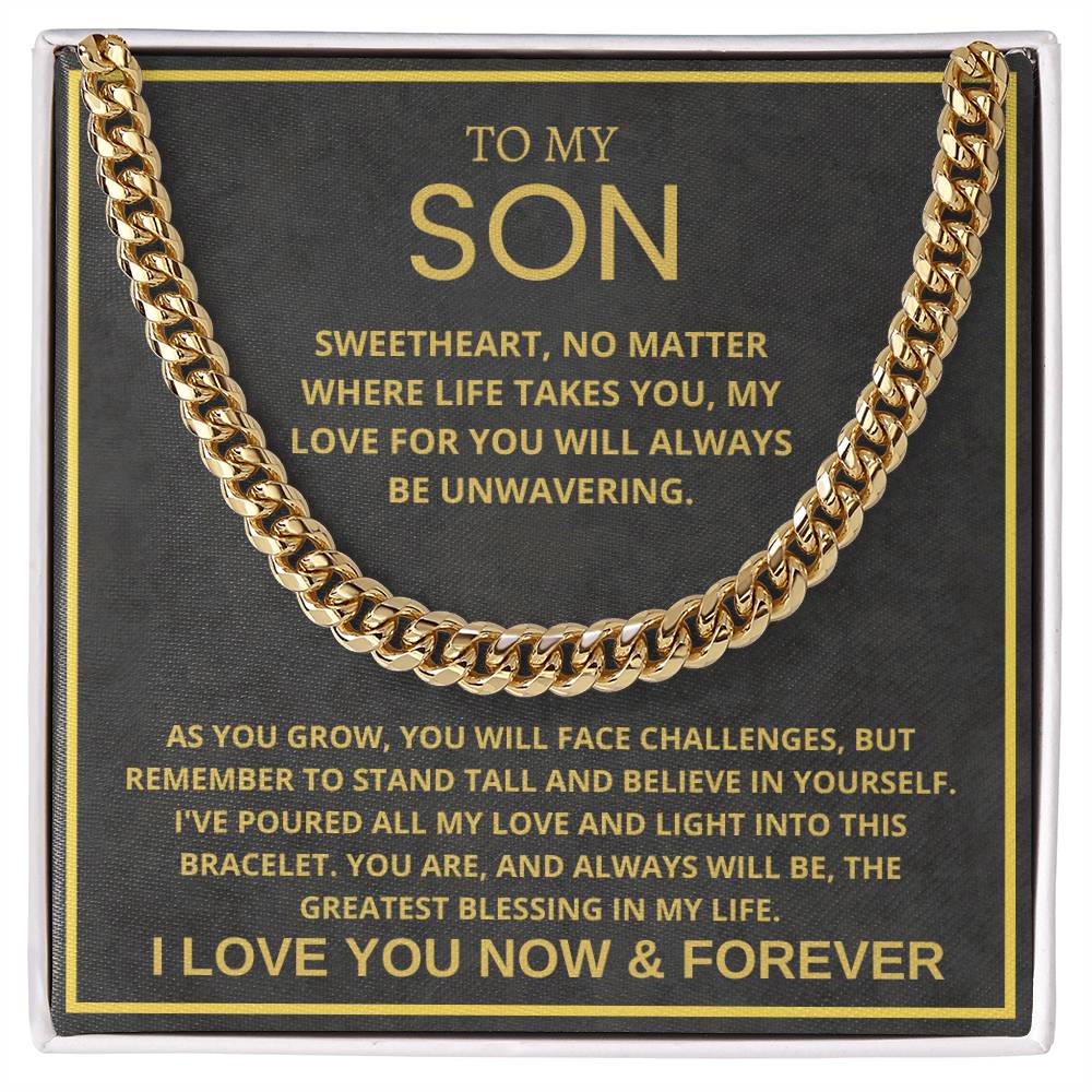 I Love You Now & Forever, Cuban Link Chain