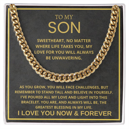 I Love You Now & Forever, Cuban Link Chain
