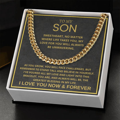 I Love You Now & Forever, Cuban Link Chain