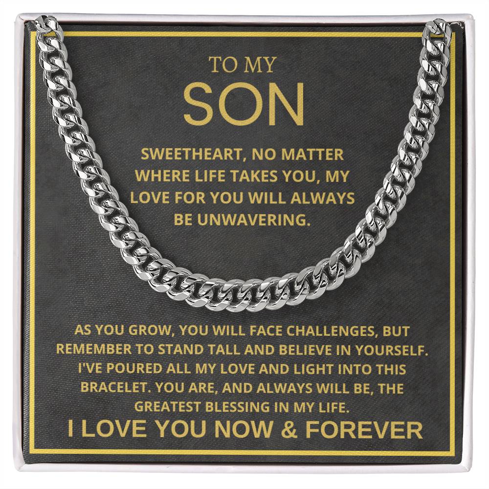I Love You Now & Forever, Cuban Link Chain
