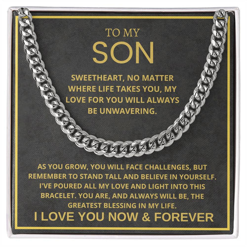 I Love You Now & Forever, Cuban Link Chain