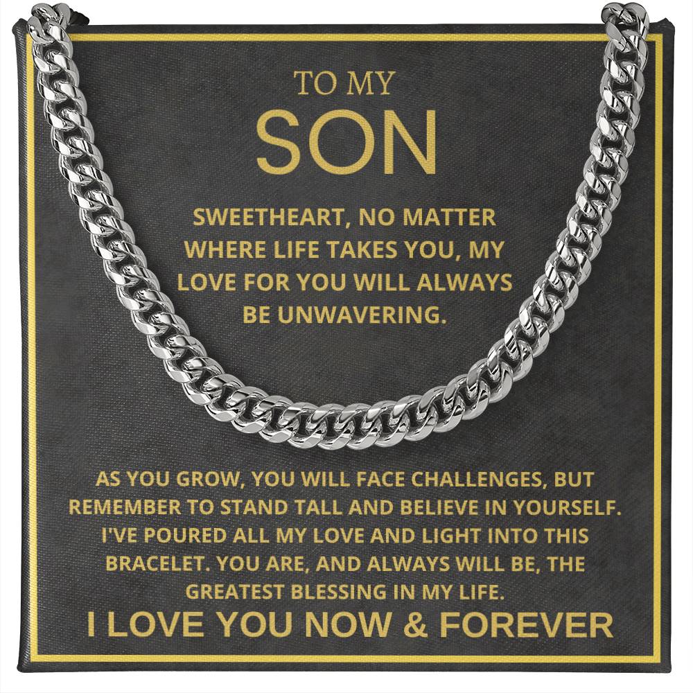 I Love You Now & Forever, Cuban Link Chain