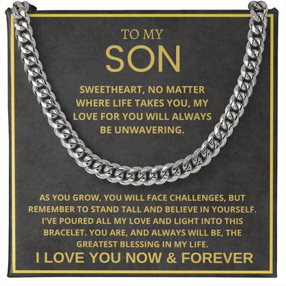 I Love You Now & Forever, Cuban Link Chain