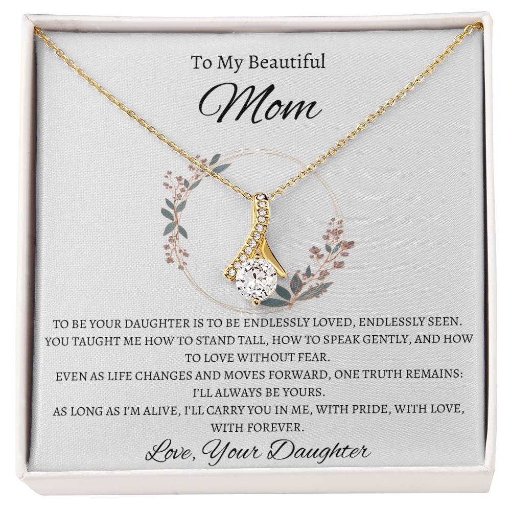 Love, Your Daughter - Alluring Beauty Necklace