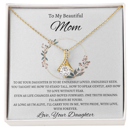 Love, Your Daughter - Alluring Beauty Necklace
