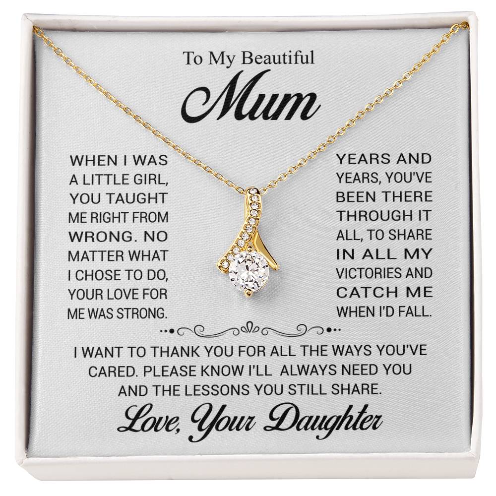 To My Beautiful Mum