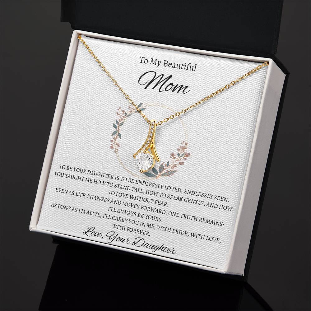 Love, Your Daughter - Alluring Beauty Necklace