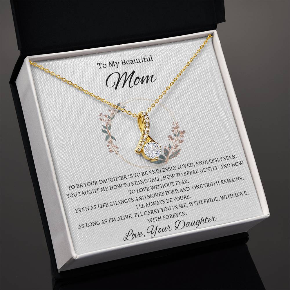 Love, Your Daughter - Alluring Beauty Necklace