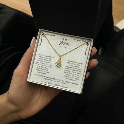 To My Loving Wife, Who Makes Every Day Brighter - Alluring Beauty