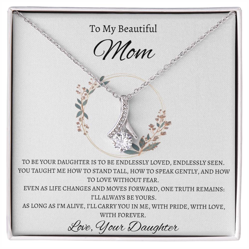 Love, Your Daughter - Alluring Beauty Necklace