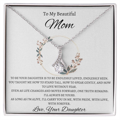 Love, Your Daughter - Alluring Beauty Necklace