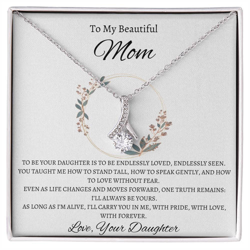 Love, Your Daughter - Alluring Beauty Necklace