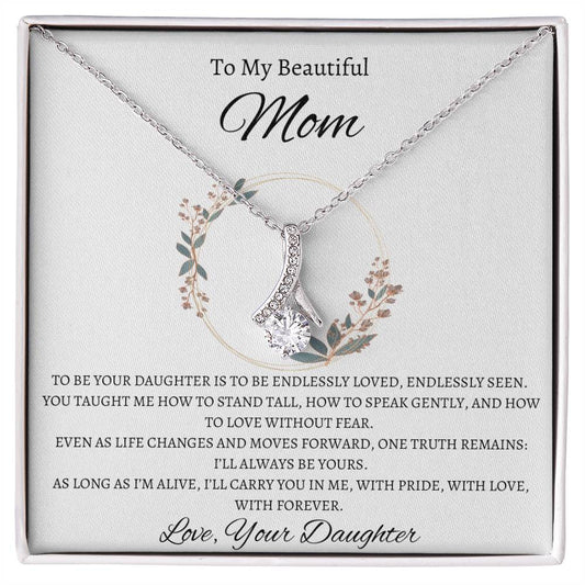 Love, Your Daughter - Alluring Beauty Necklace