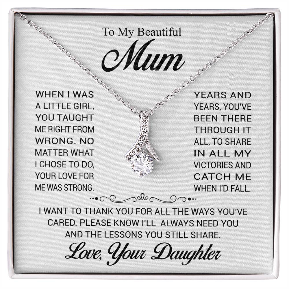 To My Beautiful Mum