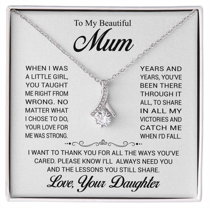 To My Beautiful Mum