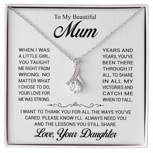 To My Beautiful Mum