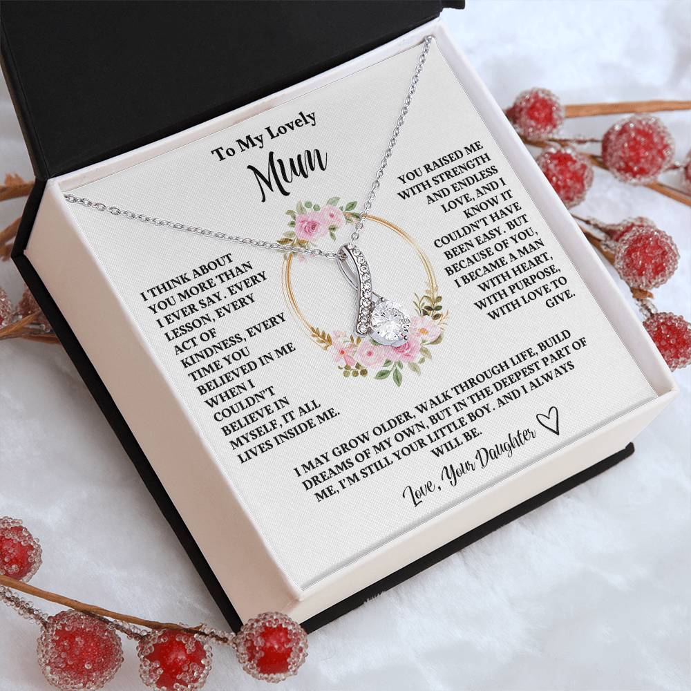 To My Lovely Mum - Alluring Beauty Necklace