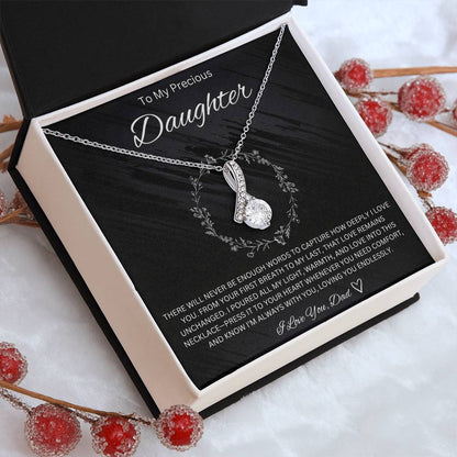 I Love You, Dad <3 - Alluring Beauty Necklace