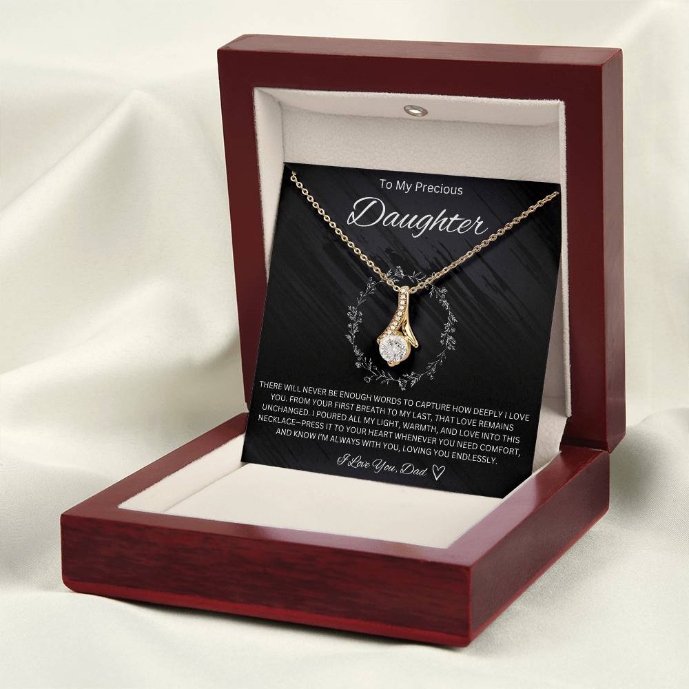I Love You, Dad <3 - Alluring Beauty Necklace