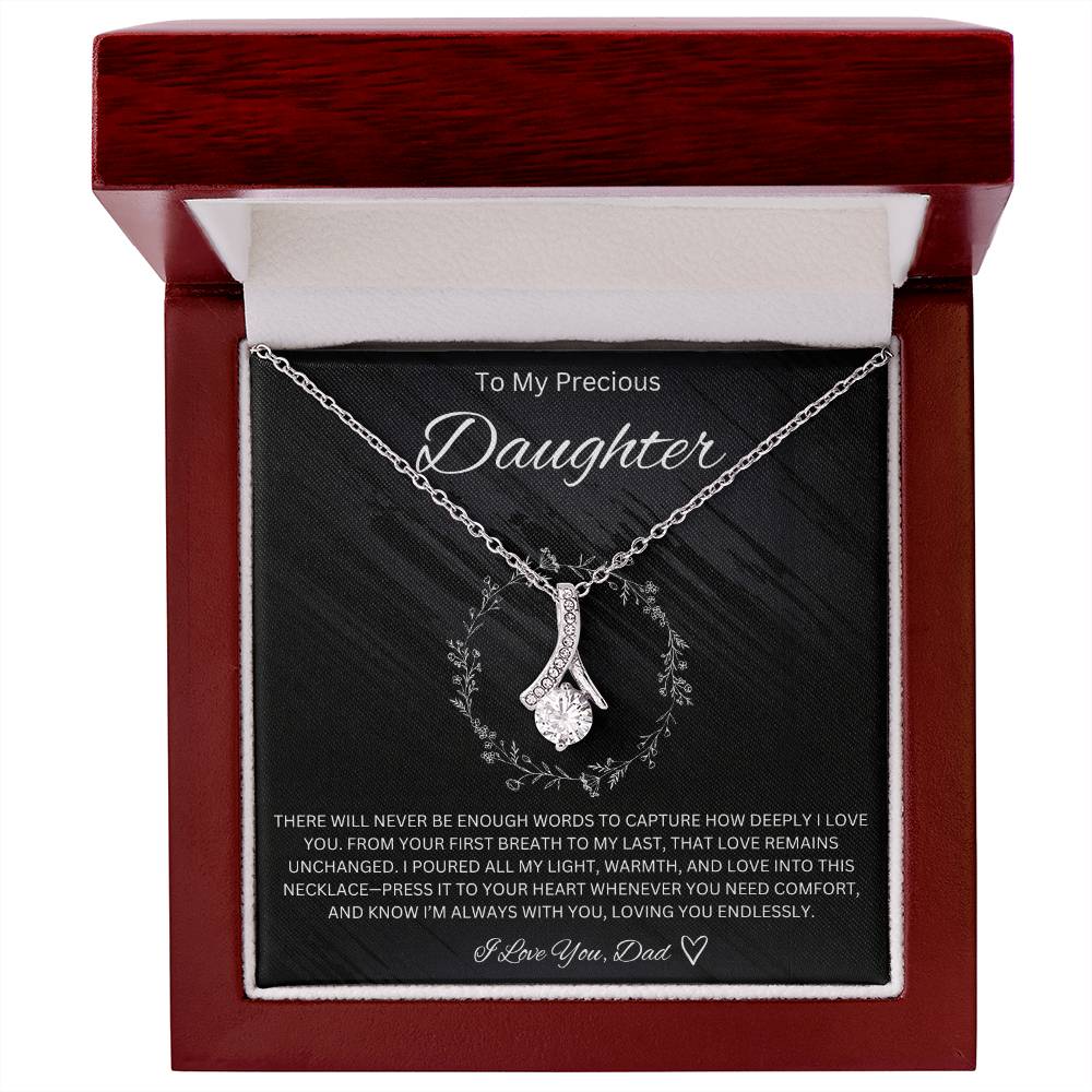 I Love You, Dad <3 - Alluring Beauty Necklace