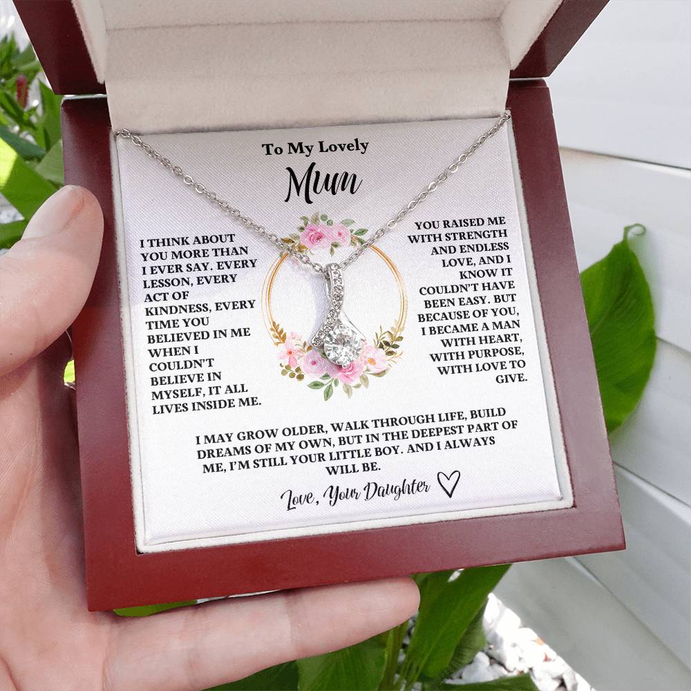 To My Lovely Mum - Alluring Beauty Necklace