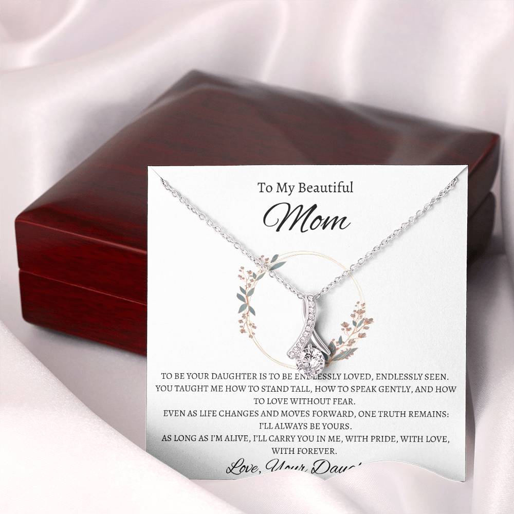 Love, Your Daughter - Alluring Beauty Necklace