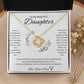 Love, Your Dad <3 - Love knot Necklace