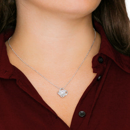 Love, Your Dad <3 - Love knot Necklace
