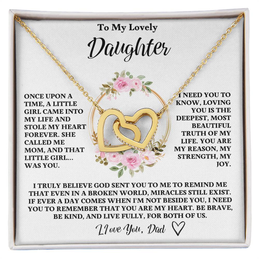 I Love You, Dad <3 - Interlocking Hearts