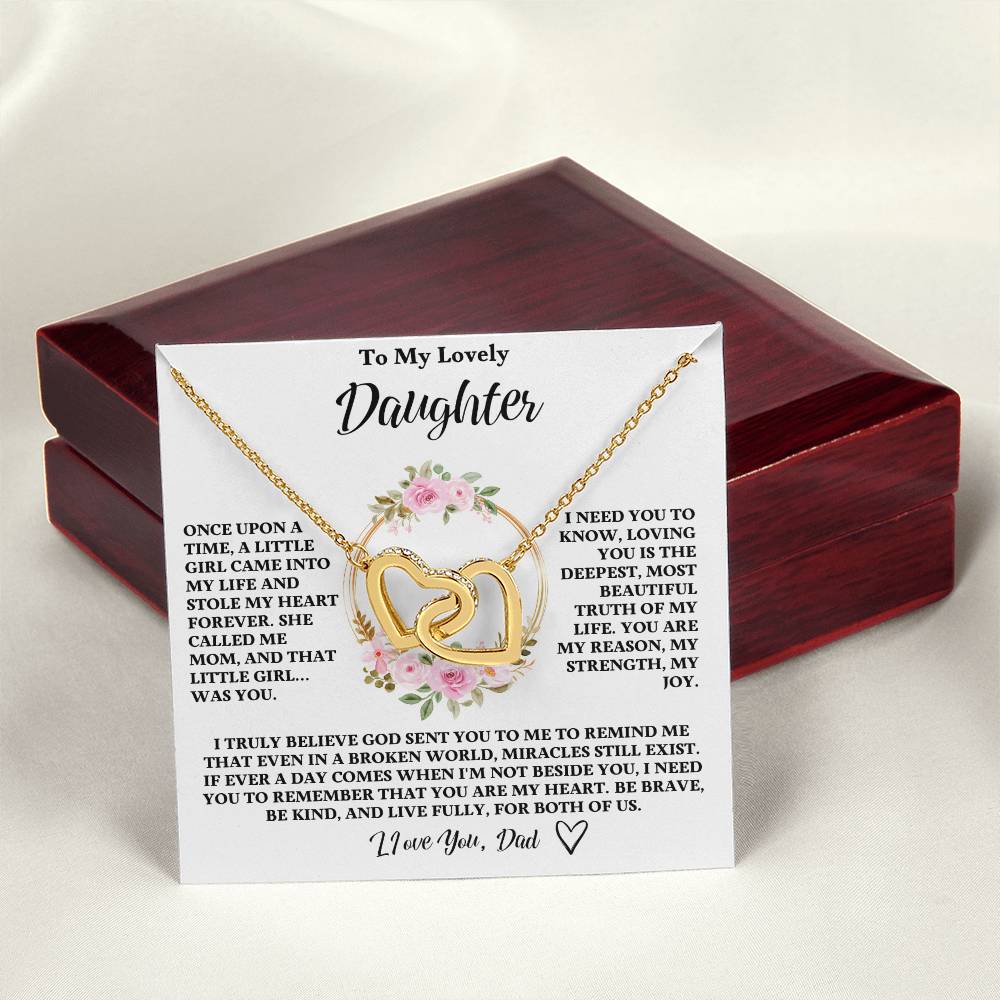 I Love You, Dad <3 - Interlocking Hearts