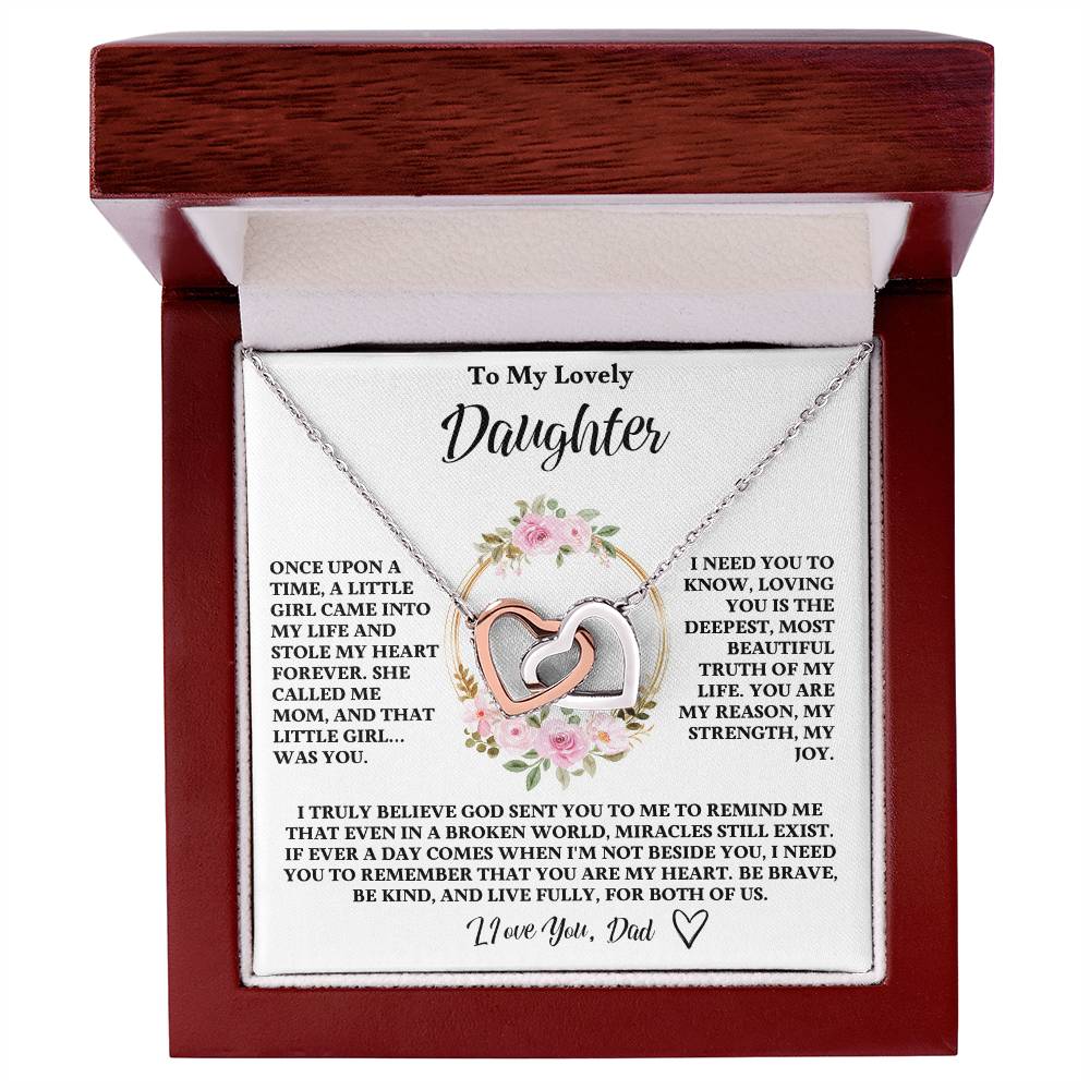 I Love You, Dad <3 - Interlocking Hearts