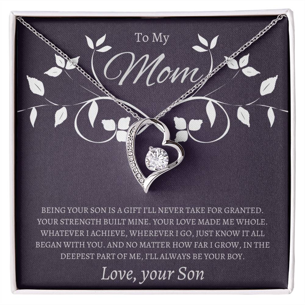 To my Mom - Forever Love Necklace
