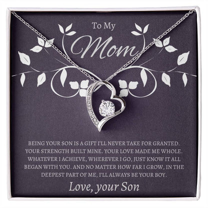 To my Mom - Forever Love Necklace