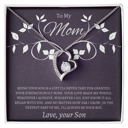 To my Mom - Forever Love Necklace