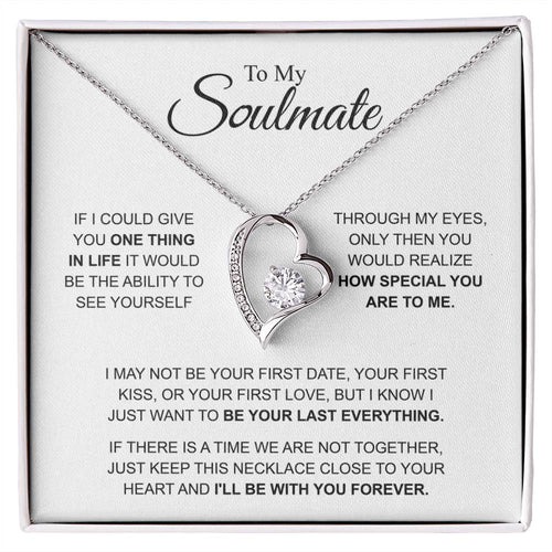 Soulmate - I'LL BE WITH YOU FOREVER - White