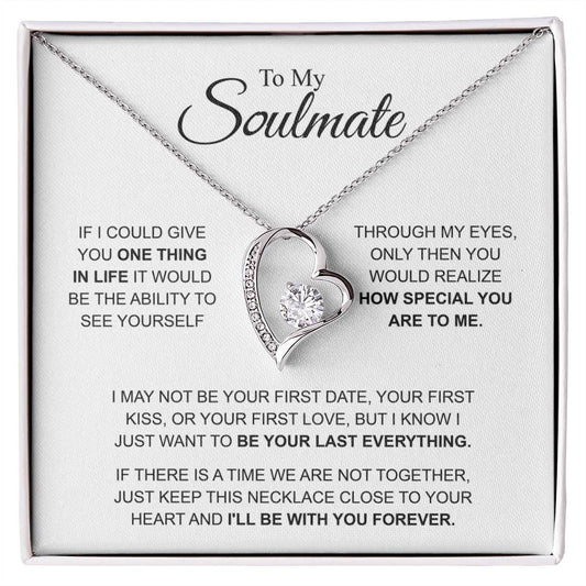 Soulmate - I'LL BE WITH YOU FOREVER - White