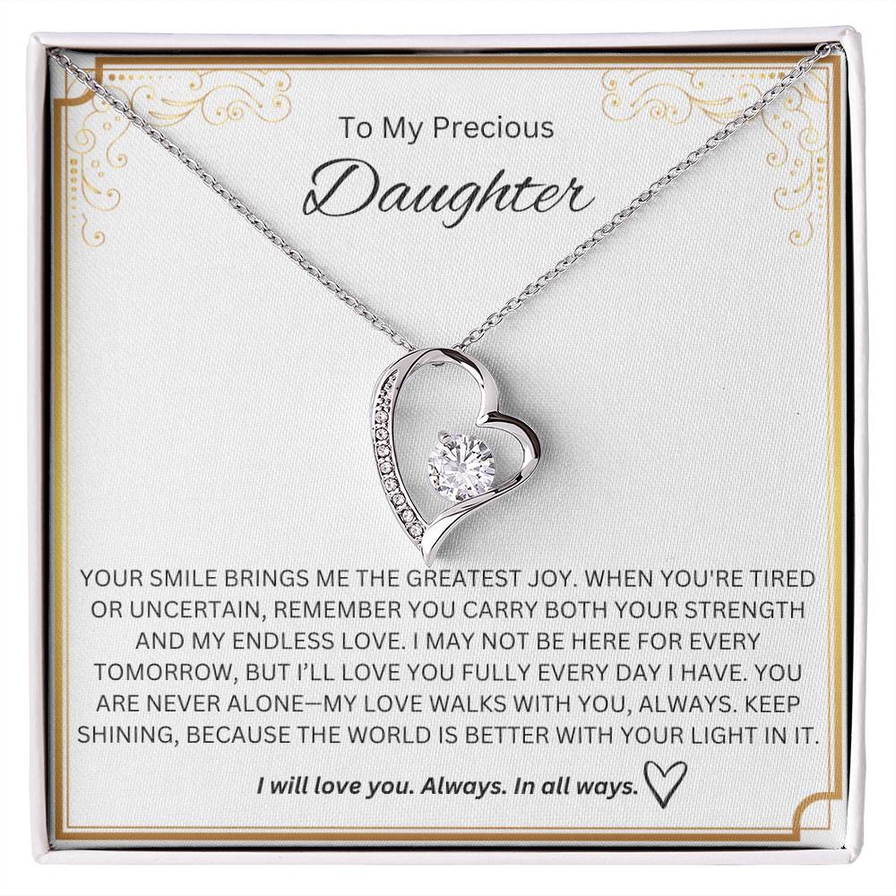 I Will Love You Always In All Ways - Forever Love Necklace