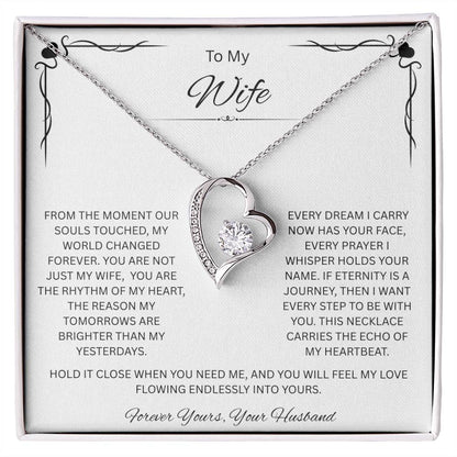 To My Precious Wife, My Greatest Gift - Forever Love Necklace