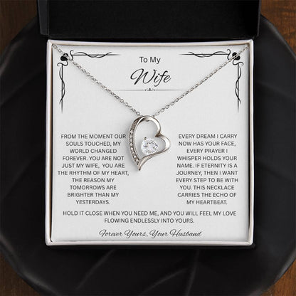To My Precious Wife, My Greatest Gift - Forever Love Necklace