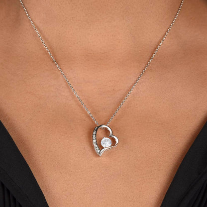 To My Beautiful Wife, My Forever Love - Forever Love Necklace