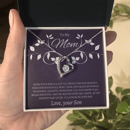 To my Mom - Forever Love Necklace