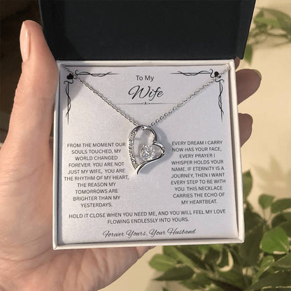 To My Precious Wife, My Greatest Gift - Forever Love Necklace