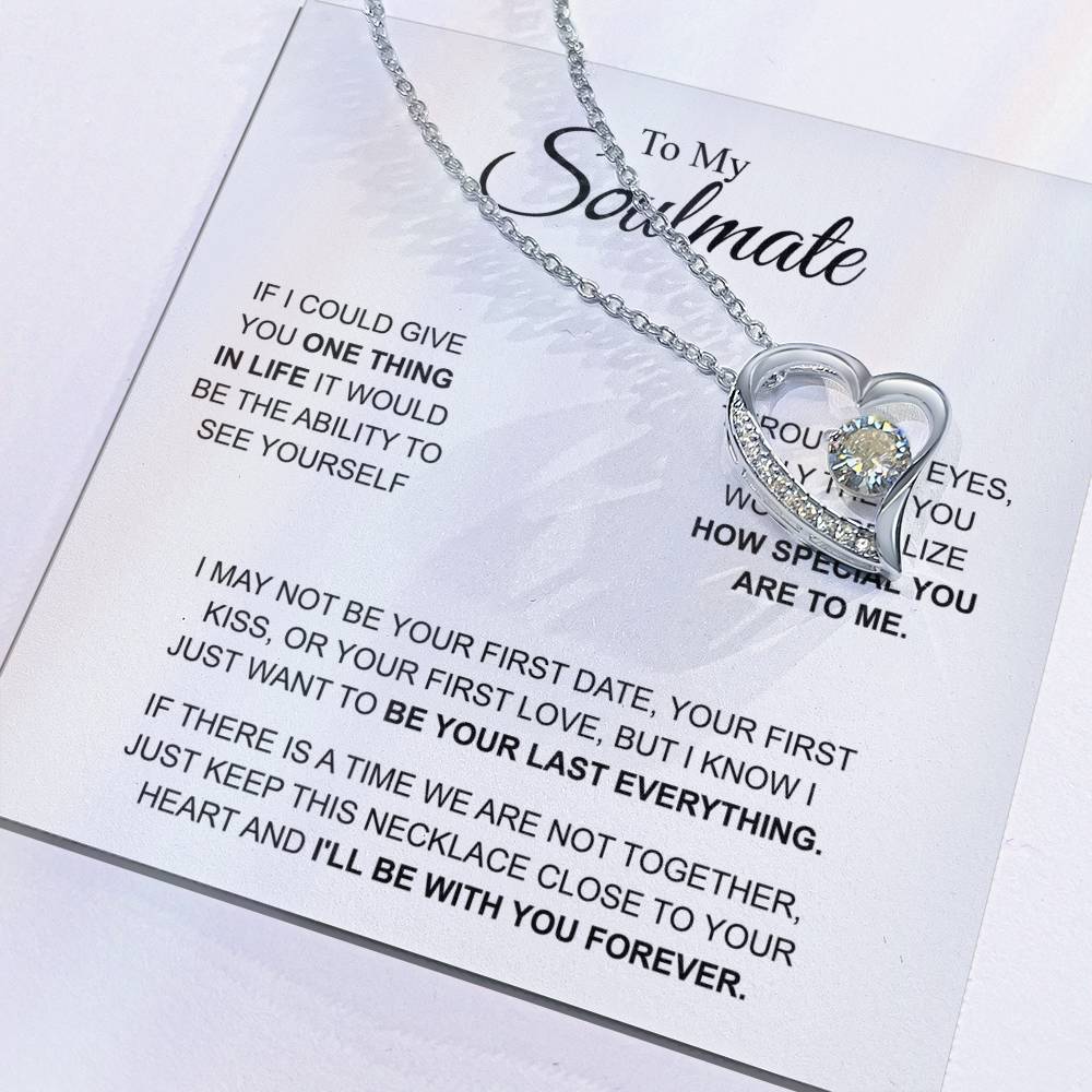 Soulmate - I'LL BE WITH YOU FOREVER - White