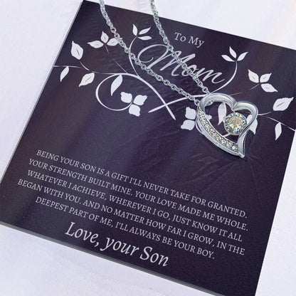To my Mom - Forever Love Necklace