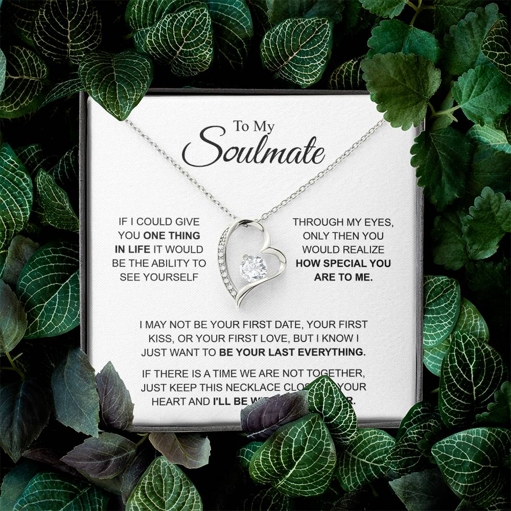 Soulmate - I'LL BE WITH YOU FOREVER - White