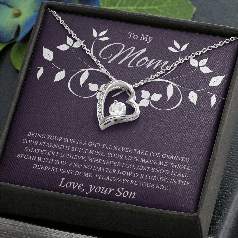 To my Mom - Forever Love Necklace