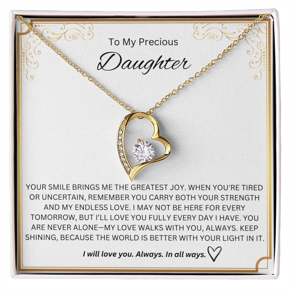I Will Love You Always In All Ways - Forever Love Necklace