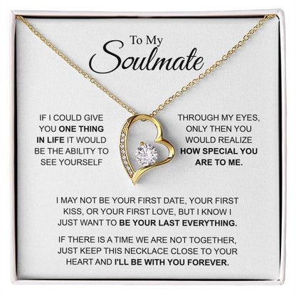 Soulmate - I'LL BE WITH YOU FOREVER - White